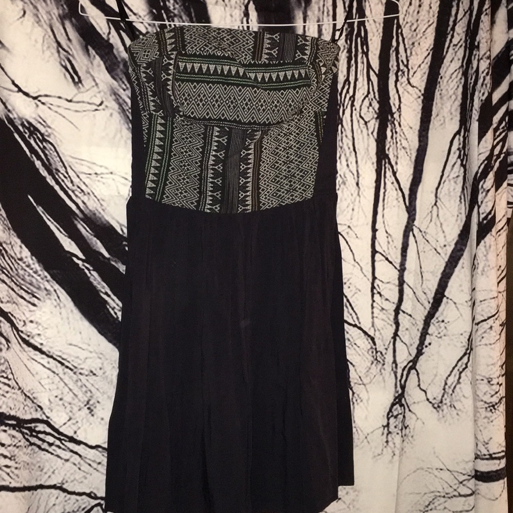 Nameless sz s strapless dress black